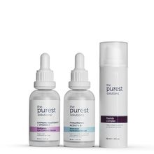 The Purest Solutions Yaşlanma Karşıtı & Nemlendirici ve Göz Çevresi Yoğun Bakım Seti