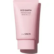The Saem Eco Earth Pink Sun Cream SPF 50+ ve PA++++ Ton Dengeleyici Işıltı Veren 50 gr Güneş Kremi