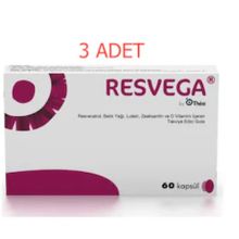 Thea Pharma Resvega Resveratrol 3x60 Kapsül