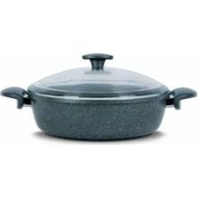 Thermoad TADG30CMKTG Granit Gri 30 cm Karnıyarık Tencere