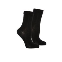 Thermoform Bambu Çocuk Çorap SİYAH