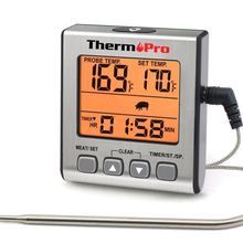 ThermoPro TP16S Dijital Problu Et Barbekü Gıda Termometresi