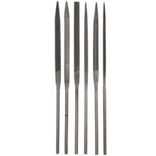 Three Files 14 cm 6 Parça Saatçi Eğe Seti