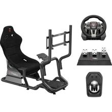 Thull THL-GDPCR-01 Gaming Yarış Simülatörü Kokpiti ve Yarış Direksiyon Viites Pedal Seti