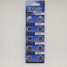 Tianqiu AG13-LR44 10 Adet Tekli 1.55 V Saat Pili