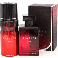 Tiaras Him For Men Erkek Parfüm Seti 100 ml Edt + 150 ml