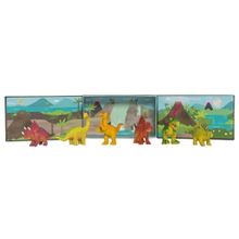 Tiger Tribe Dinosaurs Sahneli Hayvan Figürleri