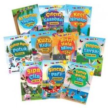 Timaş Çocuk - Mini Masallar 5 Seti - 10 Kitap Takım