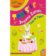 Timaş Çocuk Todiş Ne Yiyor Todiş'le Boyama Zamanı