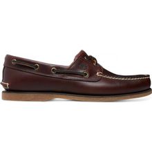 Timberland C25077 Root Beer Smooth 2 Eye Bordo Erkek Boat Ayakkabı