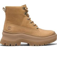 Timberland TB0A295JEN11 Krem Kahverengi Roxie Lane Mid Lace Up Boot Kadın Günlük Bot
