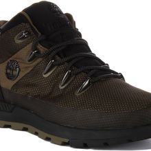 Timberland TB0A5NFK Sprint Trekker Mid Fabric WP Haki Erkek Günlük Bot