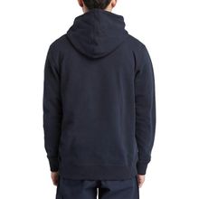 Timberland TB0A5NR2 Mavi Embroidery Logo Brush Back Erkek Sweatshirt