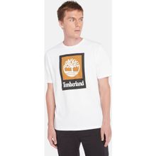 Timberland TB0A5QS21001 Colored Short Sleeve Tee Beyaz Erkek T-Shirt