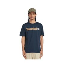 Timberland TB0A5UPQ4331 Mavi Kennebec River Linear Logo Erkek Günlük Tişört