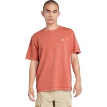 Timberland TB0A5YAYEI41 Kahverengi Garment Dye Short Sleeve Tee Erkek T-Shirt