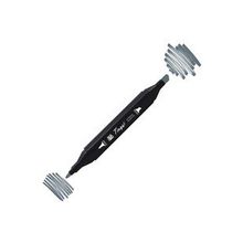 Tinge Twin BG7 Blue Grey Çift Uçlu Markör Kalem