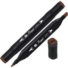 Tinge Twin BR92 Chocolate Çift Uçlu Markör Kalem