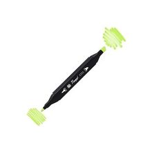 Tinge Twin F124 Fluorescent Green Çift Uçlu Markör Kalem