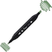 Tinge Twin G43 Deep Olive Green Çift Uçlu Markör Kalem