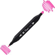 Tinge Twin RP6 Vivid Pink Çift Uçlu Markör Kalem