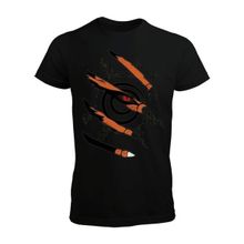 Tisho Naruto Siyah Erkek T-shirt