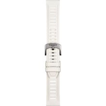 Tissot T852049245 21 mm Beyaz Silikon Kayış