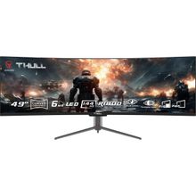 Tj-Dfhd49c-144 Ultraview 49” 6Ms 144Hz 3840X1080 Dfhd (1X Hdmı+Dp+Type-C+Usb) Va Frameless R1800 Monitör