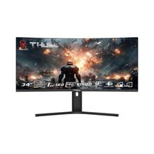 Tj-Wqhd34c-180 Vision 34" 1Ms 180Hz Wqhd (2Xhdmı+2Xdp) Va Frameless Curved Gaming Monitör