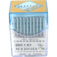 TNC DBX1 SES 10/70 100 Adet Düz Makine İnce Dip Dikiş İğnesi