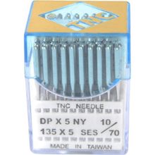 TNC DPX5 SES 10/70 100 Adet Düz Makine Kalın Dip Dikiş İğnesi