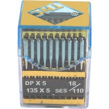 TNC DPX5 SES PVD 18/110 100 Adet Düz Makine Kalın Dip Yanmaz Dikiş İğnesi
