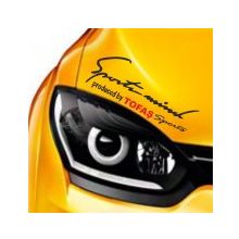 Tofaş Sports Mind Far Üstü Oto Sticker