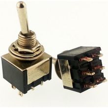 Toggle 6P IC 147 On-Off Yaylı Switch