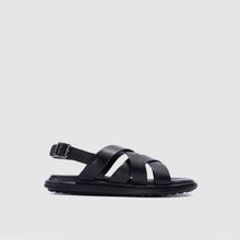 Togo Erkek Casual Bantlı Sandalet [052377] - Siyah