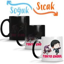 Tokyo Ghoul Kaneki Correndo Sihirli Porselen Kupa