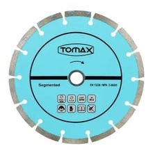 Tomax 115x2.0x22 mm Segmentli Elmas Beton Taş Kesici Testere