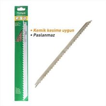 Tomax 300 mm Kurban Kemik Donmuş Paslanmaz Tilki Kuyruğu Bıçağı