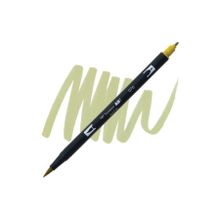 Tombow 076 Dual Brush Hardal Yeşili Grafik Çizim Kalemi
