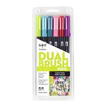 Tombow Dual Brush Pen 6 Renk Set