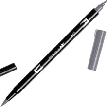 Tombow Dual Brush Pen N55 Cool Gray 7 Grafik Çizim Kalemi