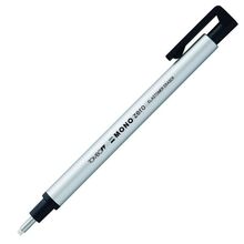 Tombow Mono Zero 2,3 mm Yuvarlak Uç Gümüş Basmalı Kalem Silgi