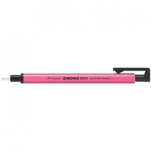 Tombow Mono Zero Silgi Yuvarlak Uç Neon Pembe Kalem