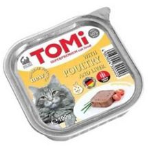 Tomi Kanatlı ve Kaz Ciğerli 100 GR Yetişkin Kedi Konserve