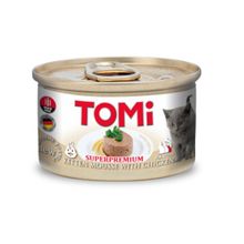 Tomi Kıyılmış Tavuklu Tahılsız 85 GR Yavru Konserve Kedi Maması