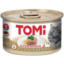 Tomi Superpremium Tavuklu Tahılsız 85 gr Kedi Konserve