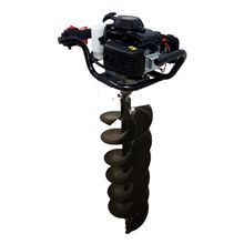 Tomking EA144P 300 mm 4 HP Çift Helezonlu 4 Zamanlı Toprak Burgu Makinesi