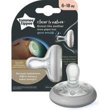 Tommee Tippee 6-18 Ay Breastlike Gece Emziği