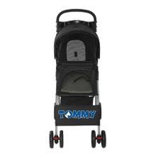 Tommy 80.5x45.5x101 Max 15 kg Siyah Evcil Hayvan Arabası