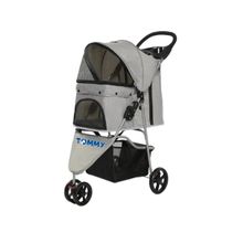 Tommy Gri 81x45.5x101 cm Max 15 kg Evcil Hayvan Arabası